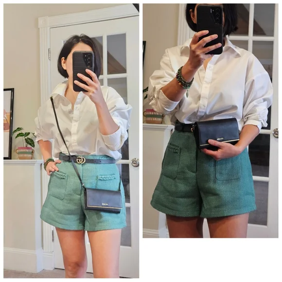 Authentic Prada Saffiano Leather Shoulder Bag #4296M - Picture 3 of 10